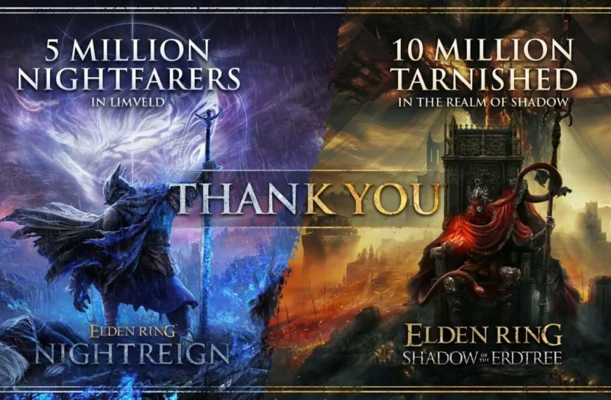 Franquia Elden Ring Alcança 30 Milhões de Cópias Vendidas