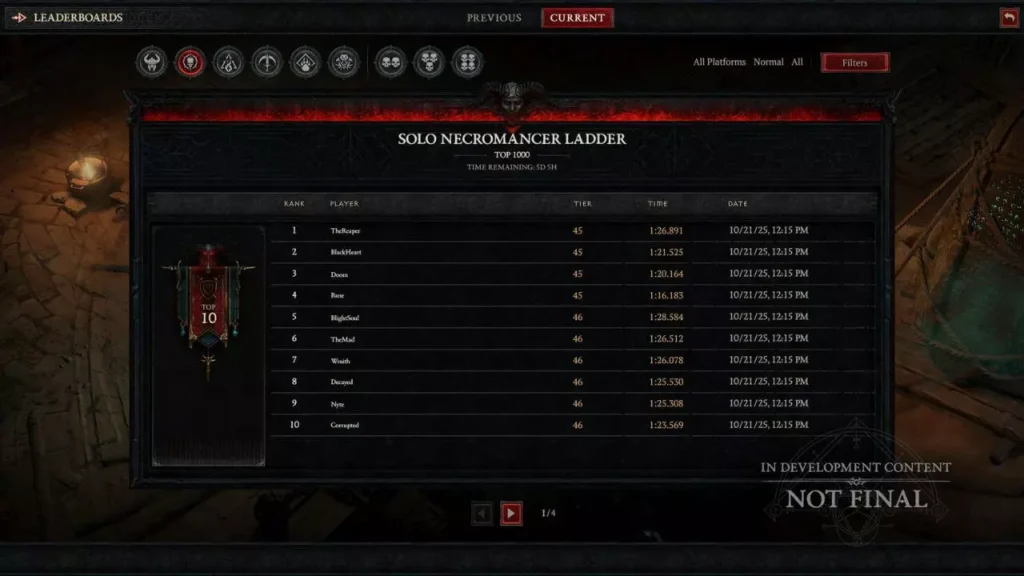 Diablo IV Temporada 11 Chega Com Azmodan e Traz Revolução nos Sistemas e Tabela de Classificação