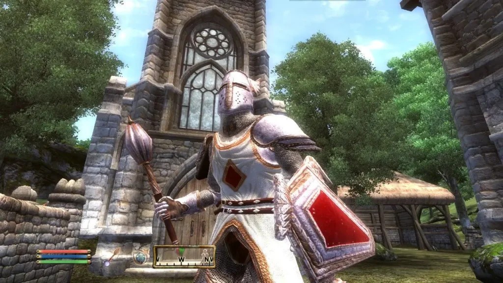 Oblivion em RPG de mundo aberto para PC fraco com exploração e aventura medieval