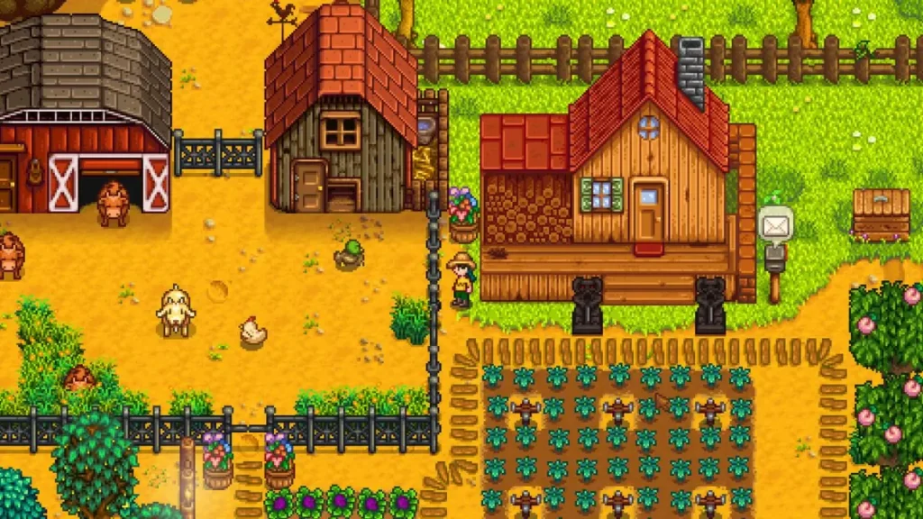 Stardew Valley como jogo leve para PC fraco com fazenda, exploração e progressão