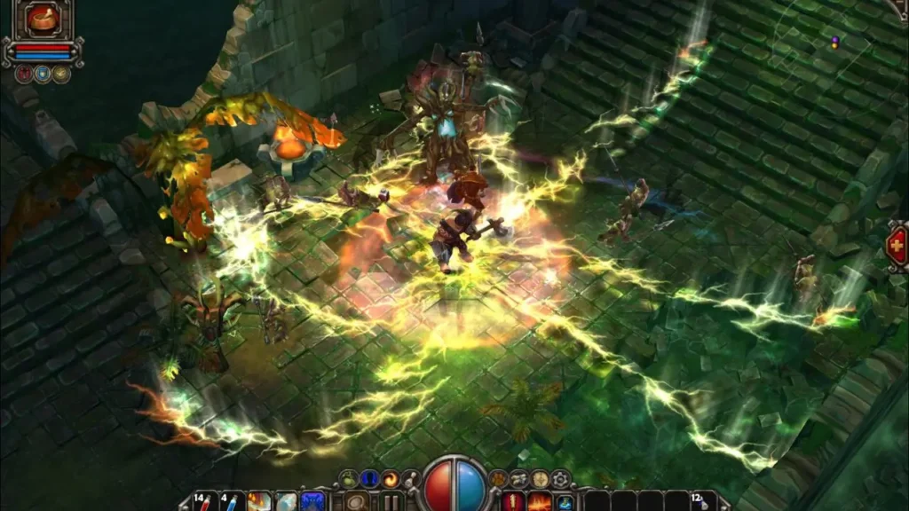 Torchlight em action RPG leve para PC fraco com combate direto e progressão